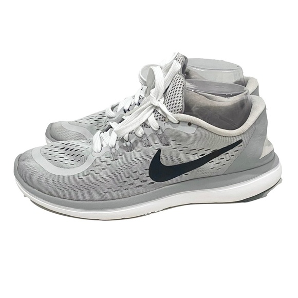 Nike Womens Flex 2017 Run 898476-002 Gray Running Shoes Sneakers Size 9.5 - Picture 3 of 9